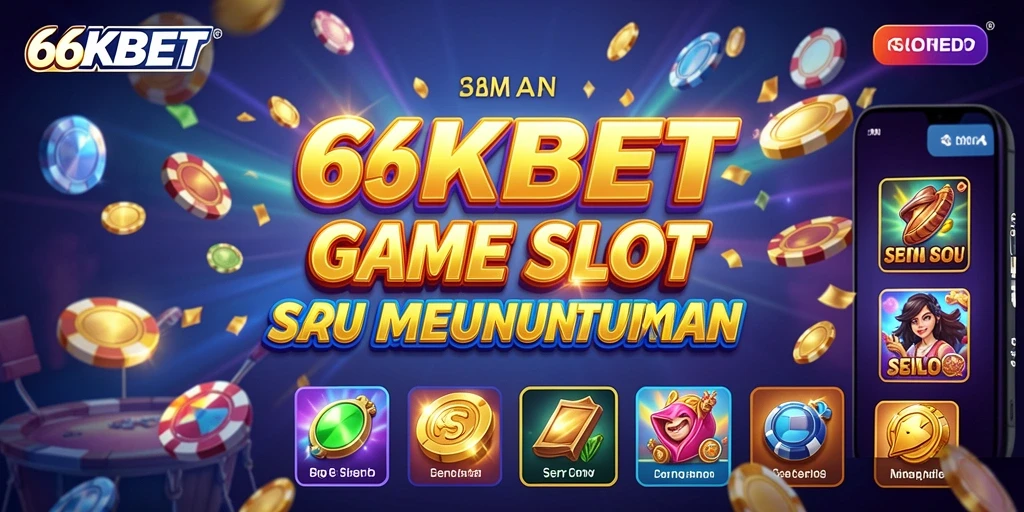 Gameplay menarik dari 66KBET dengan berbagai tema slot.