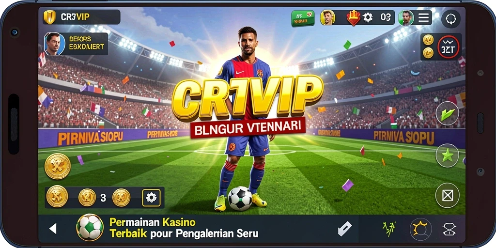 Screenshot utama CR7VIP menampilkan gameplay Kasino yang menakjubkan.