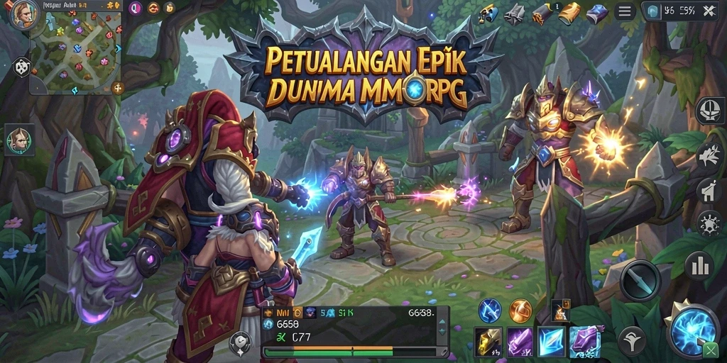 Tangkapan layar dari gameplay G668 menunjukkan aksi petualangan yang mendebarkan.