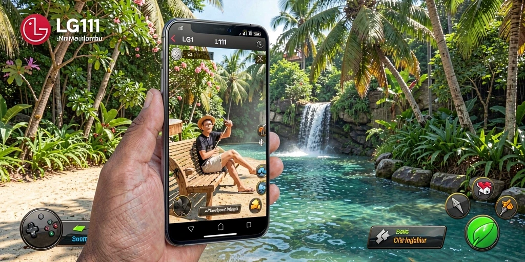 Screenshot utama LG111 menampilkan gameplay yang seru dan dinamis.