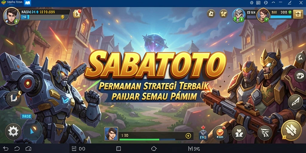 Tampilan permainan yang menegangkan dalam SABATOTO.