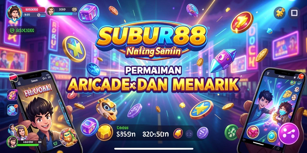 Tampilan gameplay menarik dan seru dari SUBUR88 sebagai game Arcade.