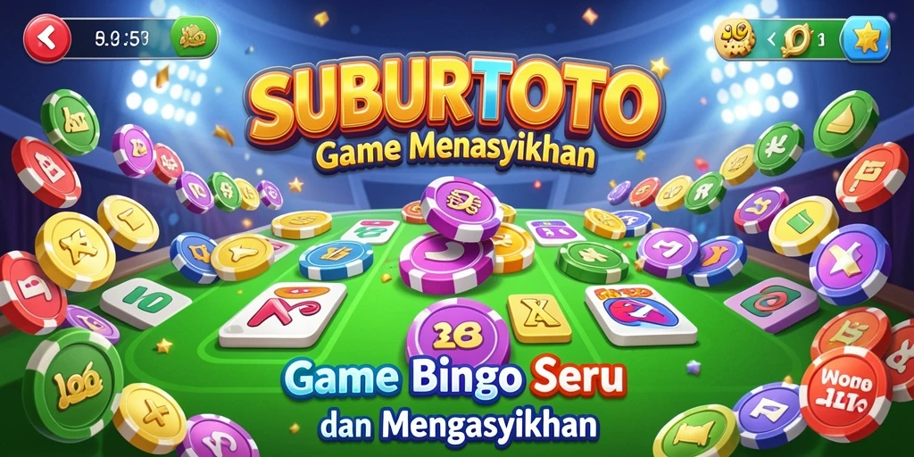 Tampilan menarik dari gameplay Bingo SUBURTOTO.