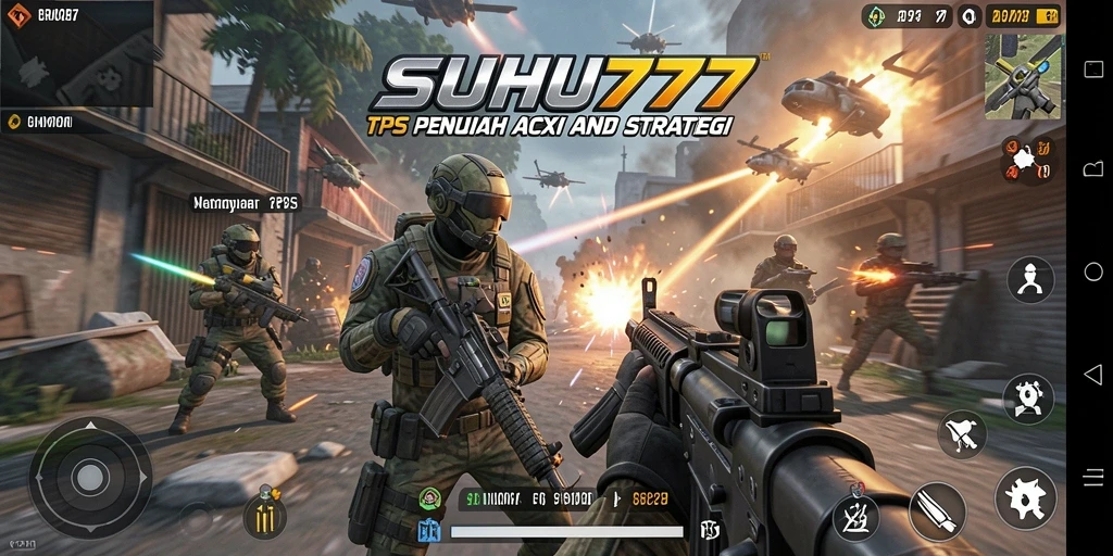 Tampilan aksi seru dalam pertempuran TPS SUHU777.