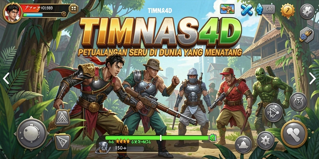 Tangkapan layar gameplay TIMNAS4D yang menunjukkan aksi seru.